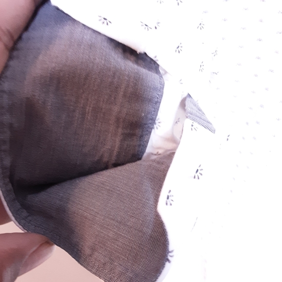 Structure Collection White Print Shirt Slim Fit L - Picture 6 of 6